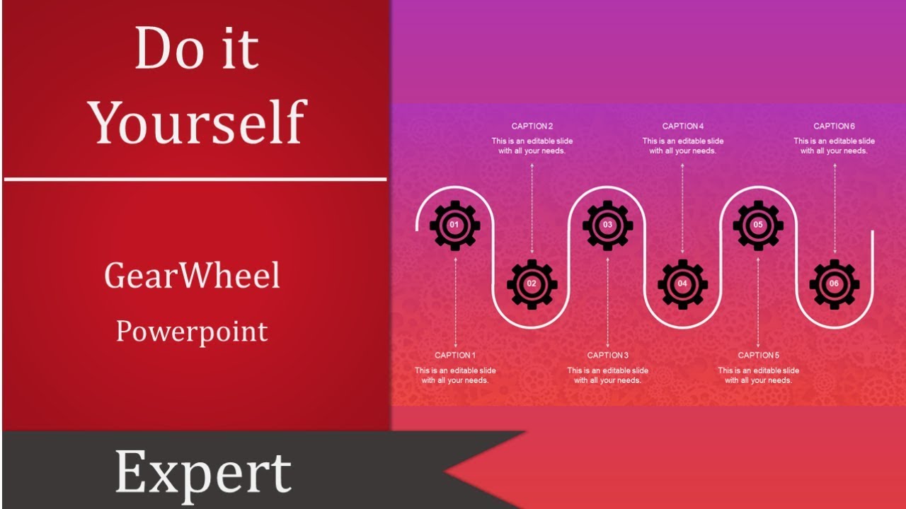 Create a Gearwheel Animation/PowerPoint Animations/Motion Graphic Design.