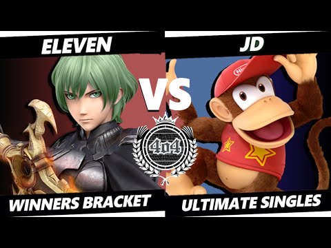 4o4 Smash Night 44 - BASED| Eleven (Byleth) vs JD (Diddy Kong) - Winners Round 3