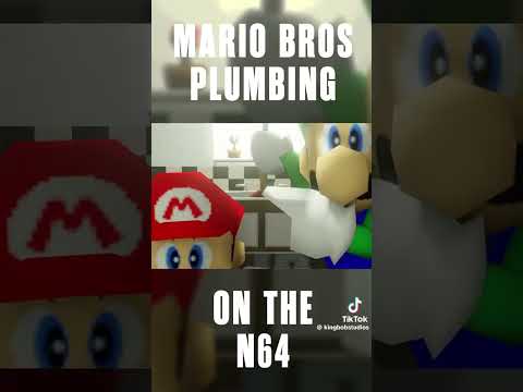 Mario Bros Plumbing On The N64 Commercial