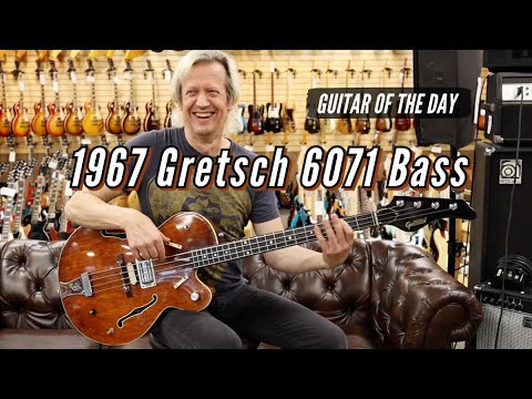Vintage Gretsch Bass 6071 (1967) image 23
