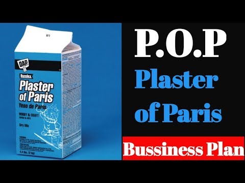Plaster of paris manufacturing business