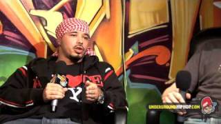 Dom Pachino (aka PR Terrorist of Killarmy) - Interview Pt. 1 (Live At The UGHH.com Retail Store - 11/11/08) (HD)