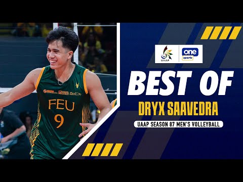 BEST OF DRYX SAAVEDRA | UAAP SEASON 87 MEN’S VOLLEYBALL