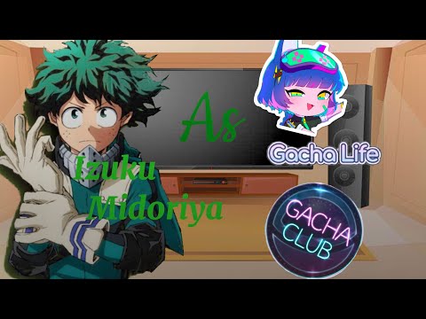 Mha react to deku as Gacha tiktoks ||💚Bakudeku🧡 ||read desc||•Animefan•