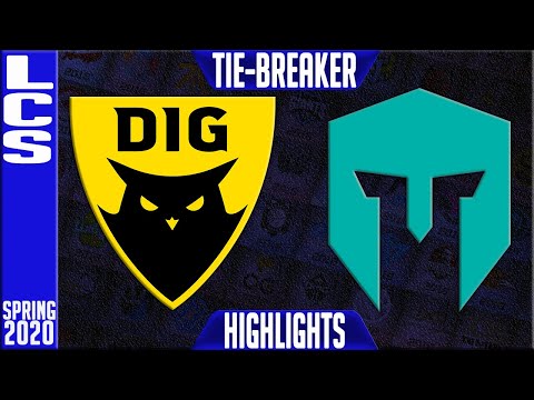 DIG vs IMT Highlights | LCS Spring 2020 TIE BREAKER | Dignitas vs Immortals