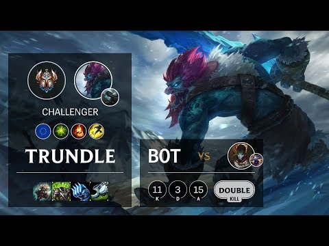 Trundle Bot vs Jhin - EUW Challenger Patch 10.8