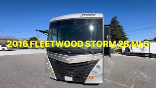 2016 Fleetwood STORM 28MS