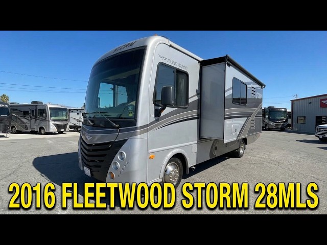 A photo of this 2016 Fleetwood STORM 28MS