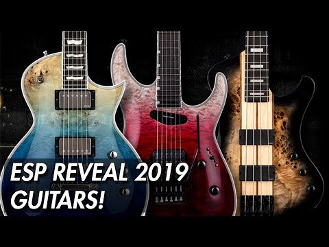 ESP REVEAL New 2019 Guitar Models! NAMM 2019