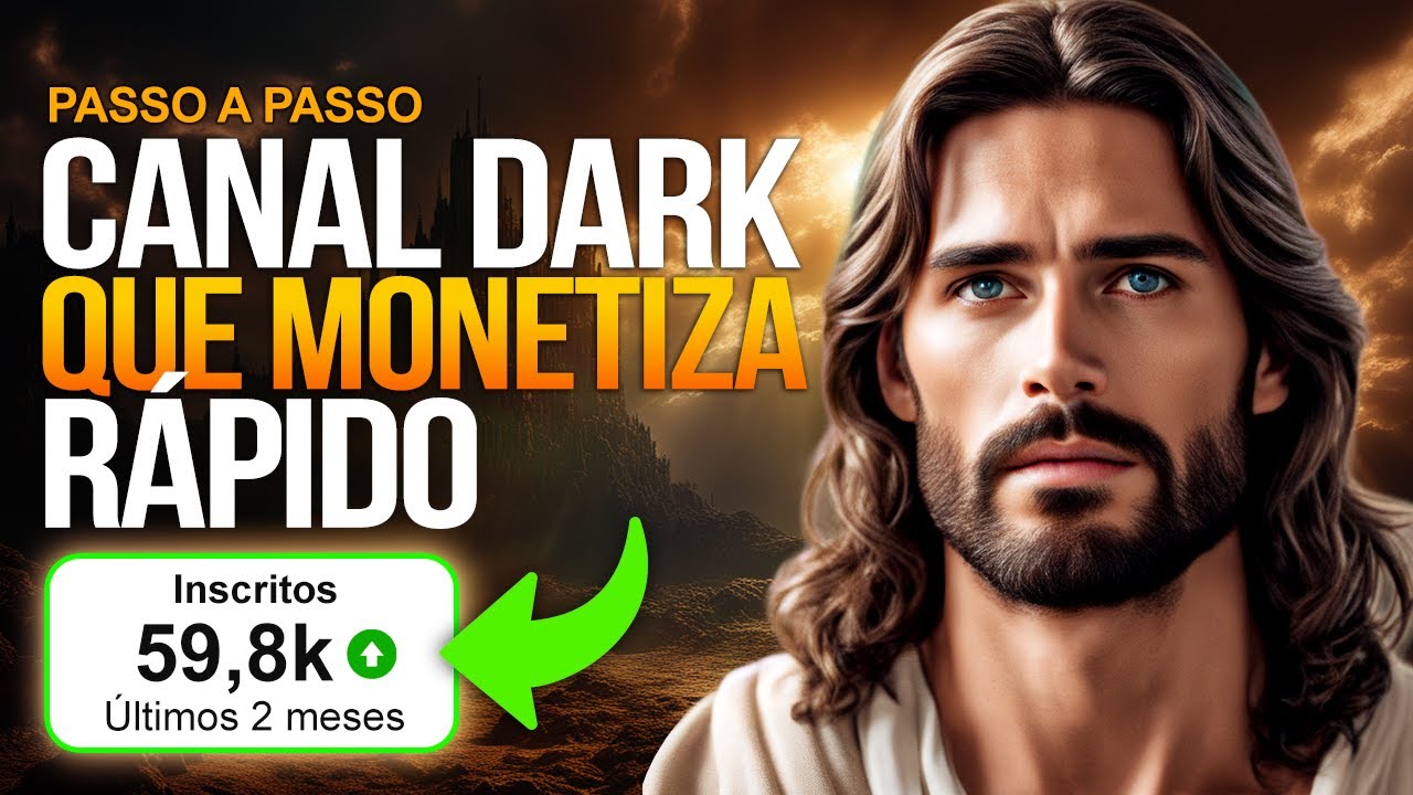 CANAL DARK MONETIZA RÁPIDO FEITO COM IA E SIMPLES DE EDITAR