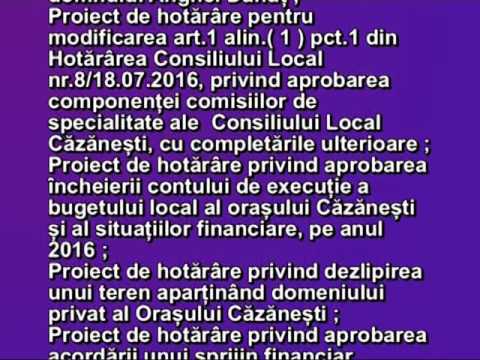 Anunt Primaria Orasului Cazanesti