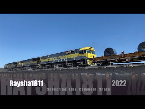 2WM7 - QL005-QL008-QL001 (Steel) Wagga Wagga NSW - Australian Trains by Raysha1811