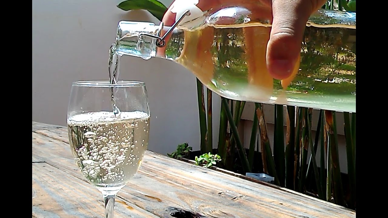 Homemade Sparkling Rice Wine