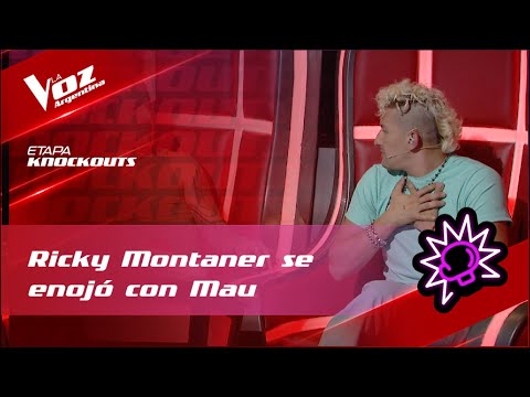 "Coño, déjame hablar": ¿qué pasó entre Mau y Ricky? - La Voz Argentina 2022