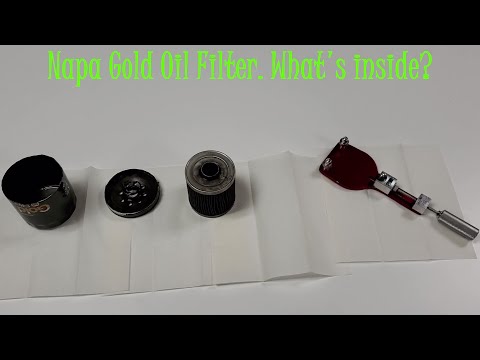 Napa Oil Filter. Wix Gold Inside?
