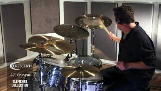 Video thumbnail for 22" Crescent Element Chinese by SABIAN by SABIAN Cymbals