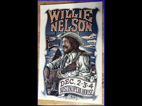 Willie Nelson & Family in Concert live at the Opry House in Austin, TX. 1979