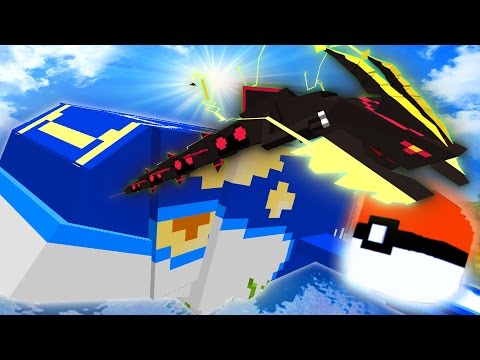 Minecraft PokeCube Battles - "MEGA RAYQUAZA VS PRIMAL KYOGRE!?" - Ep 2 - (Minecraft Pokemon Mod)