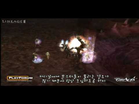 Lineage 2 - Hunting video from Room 1 of the Seed of Eternity