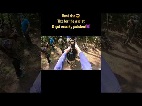 The dad knew the objective😎 #airsoft #shorts #fyp #wholesome #giveaway #family