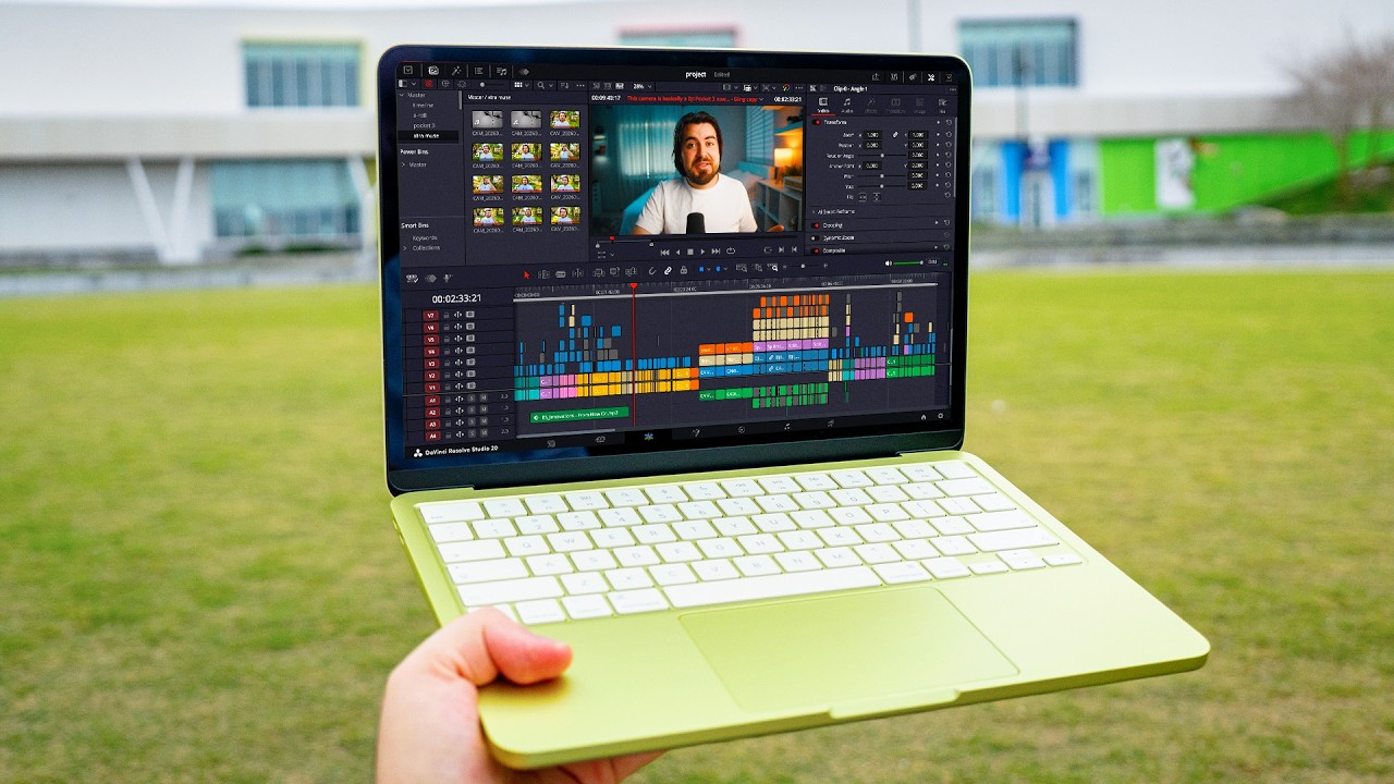 Can I edit video on the MacBook Neo?