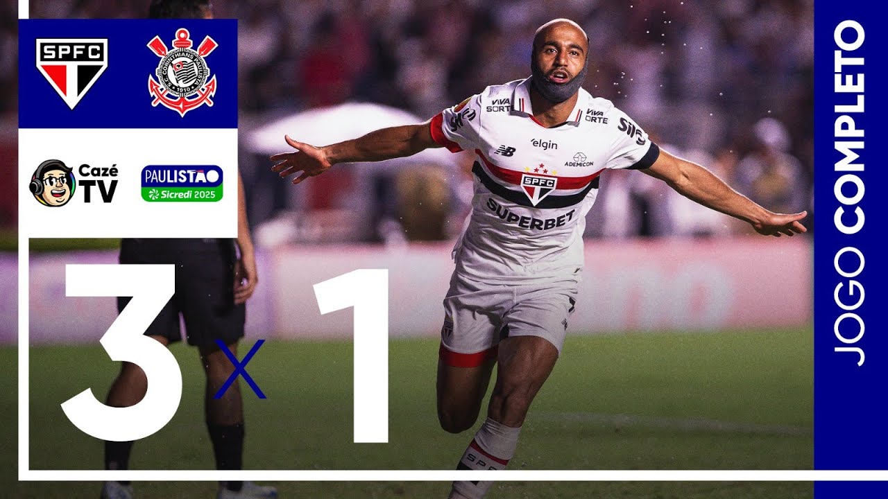 AO VIVO E COM IMAGENS: SÃO PAULO X CORINTHIANS | 4ª RODADA | FASE DE GRUPOS | PAULISTÃO 2025