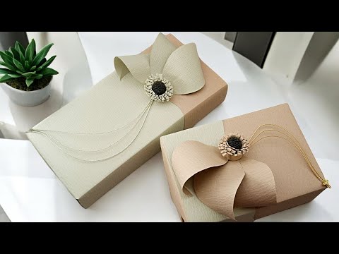 GIFT WRAPPING Dedicated to You | Decoration Ideas for Gift Box | I.Sasaki Original
