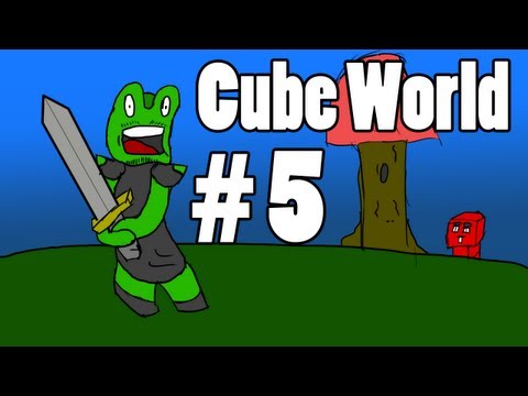 Cube World (Alpha) w/ Ridiculous Mischief Part 5 - Boss Turtle!