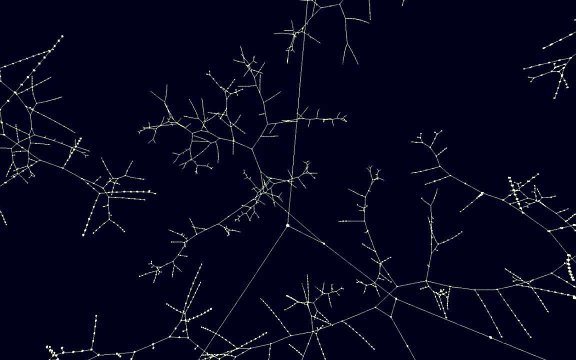 Visualization of a Deep Learning Algorithm for Mining Patterns in Data
