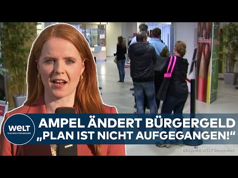 BÜRGERGELD: System gescheitert! Reform kommt! Ampel plant schärfere Regeln