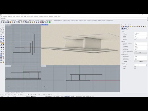Videocorso RHINO 7 - 03 - Viste e Spazio di Lavoro, Personalizza Vista, Layout, Snap Griglia, PianoC