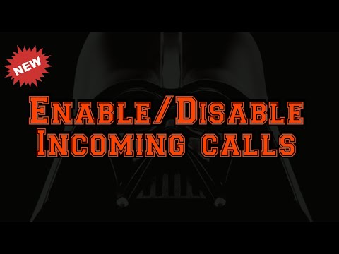 How to disable all incoming calls | How to use data on airplane ! how to block all calls on android