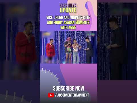 Vice, Jhong and Vhong's cute and funny asaran moments with Anne Shorts