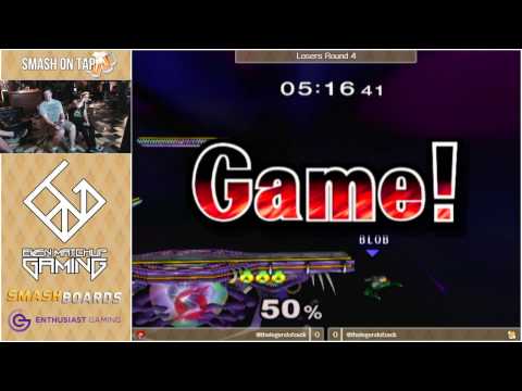 Smash On Tap 9 - EMG | ProZak (Samus, Mario) vs EMG | TorontoJoe (Sheik,Fox) -  Losers Bracket