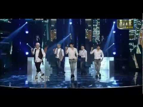 120705 Mnet M!Contdown. Super Junior.From U + Sexy, Free & Single