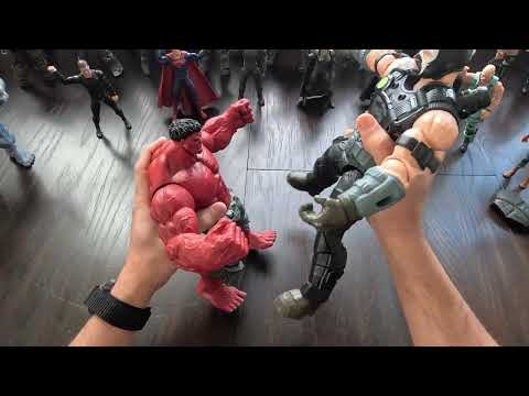 Red Hulk vs Bane | Epic Battle Between Marvel and DC Titans