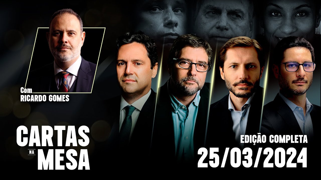 BOLSONARO NA EMBAIXADA, MAURO CID PRESO E CASO MARIELLE | Cartas Na Mesa – 25/03/24