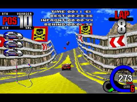 Fatal Racing (aka Whiplash) PC MS-DOS Gameplay