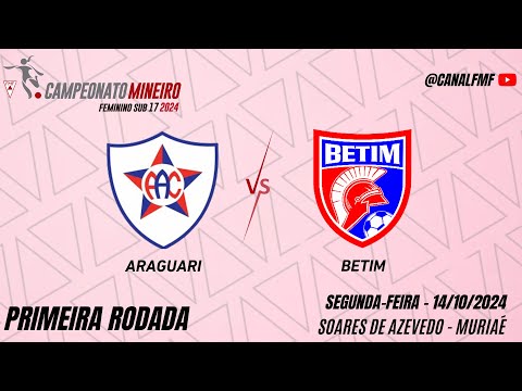 Araguari x Betim - Campeonato Mineiro Feminino Sub-17