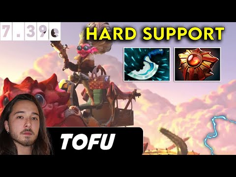 Tofu Snapfire Hard Support - Dota 2 Patch 7.39e Pro Player Full Gameplay