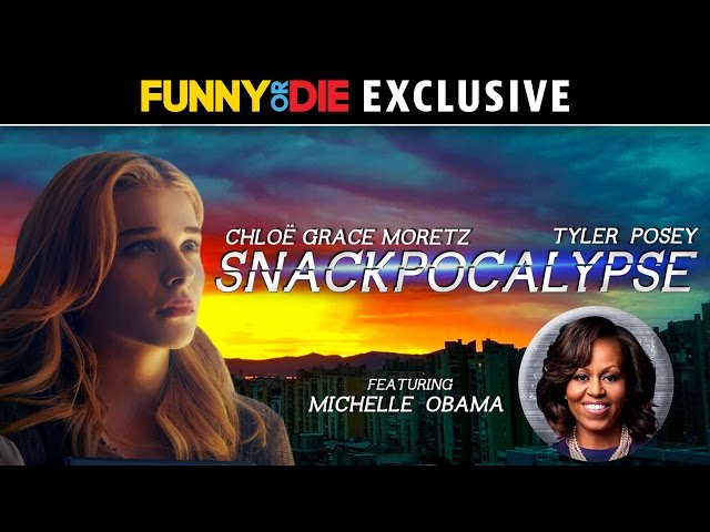 SNACKPOCALYPSE with Chloe Grace Moretz, Tyler Posey, and First Lady Michelle Obama