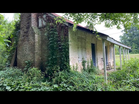 Forgotten surviving slave cabin.