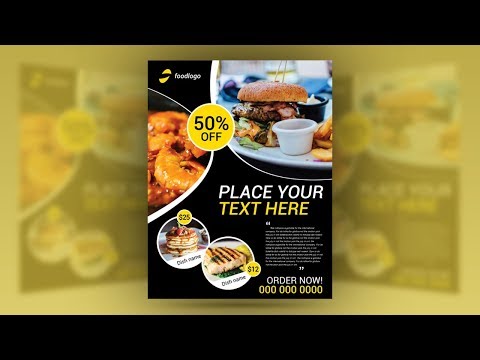 Illustrator CC Tutorial Graphic Design Business Flyer Design