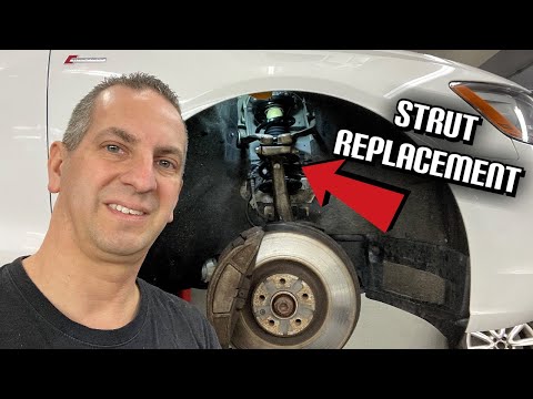 2012-2018 Audi A6 Quattro 3.0 Front Shock Strut Replacement