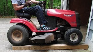 How to - Elevate Your Riding Mower for Easy Blade Access