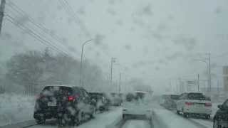 preview picture of video '【Travel Japan sapporo】 telun salju di sapporo 札幌で久しぶに、結構激しい雪'