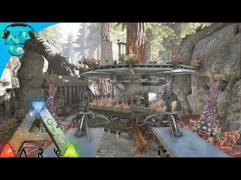 Raiding the Tree Platform Base in the Redwoods! ARK Survival Evolved - PvP Season E32
