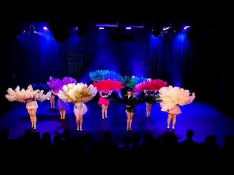 Feather Fan Dance students perform Wolf & I - The Bombshell Burlesque Academy