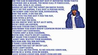 Nicki Minaj ft Rick Ross &amp; Cam'Ron - I'm Your Leader (Lyrics on Screen)