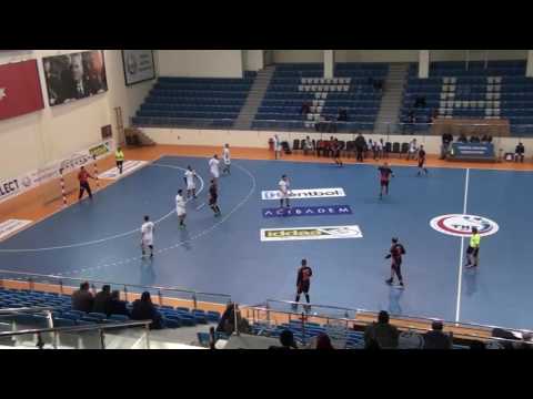 Maksim Makarov handball player number 15 left wing